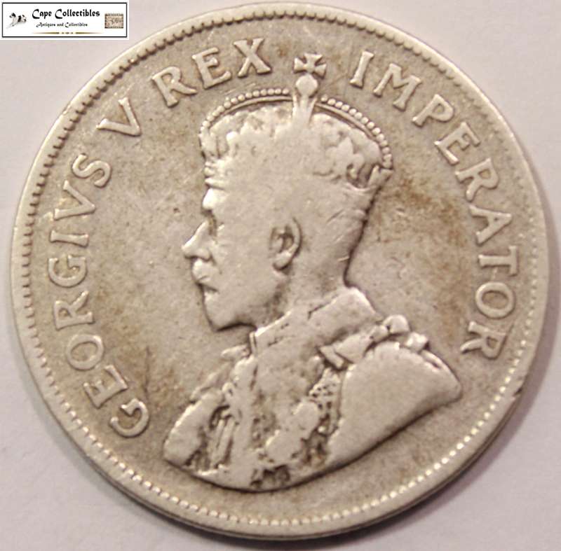 South Africa 2 1/2 Shilling 1936 Coin Circulated