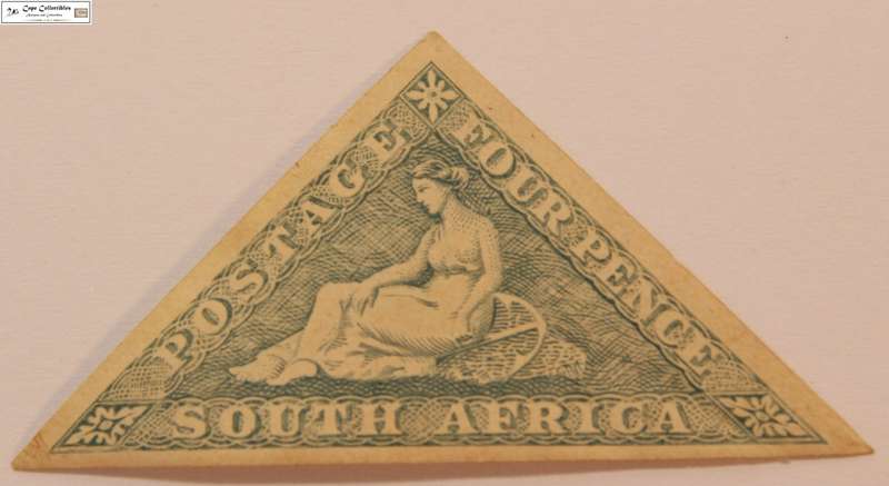 South Africa 4 Pence 1926 Hope Stamp (Scott 21)