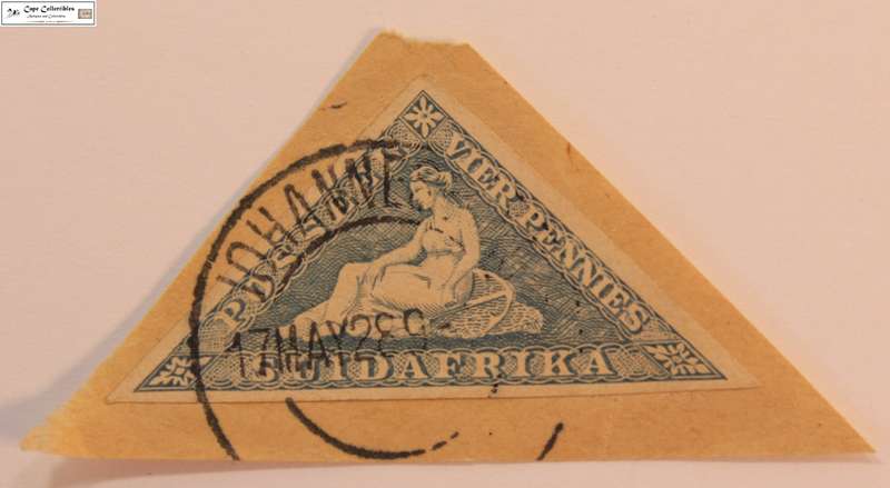 South Africa 4 Pence 1926 Hope Stamp (Scott 22)
