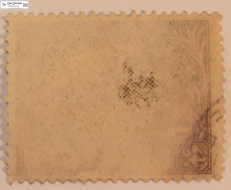 South Africa 4 Pence 1952 Kraal Stamp (Scott 58)