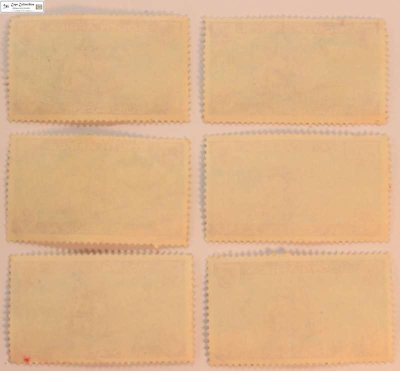 South Africa 2 1/2 Cent 1962 1820 Settlers Monument (Six) Stamps (Scott 282)
