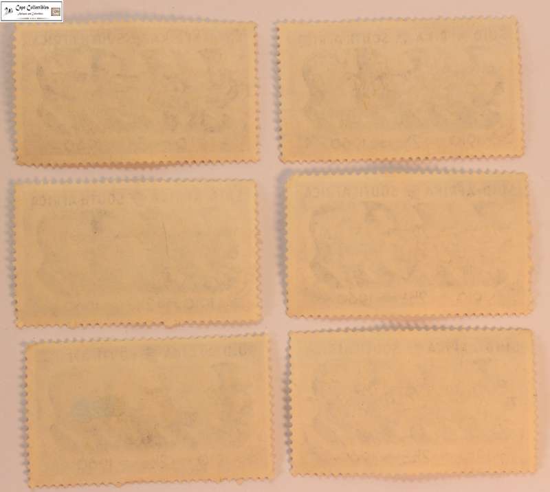 South Africa 2 1/2 Cent 1960 Prime Ministers (Six) Stamps (Scott 235)