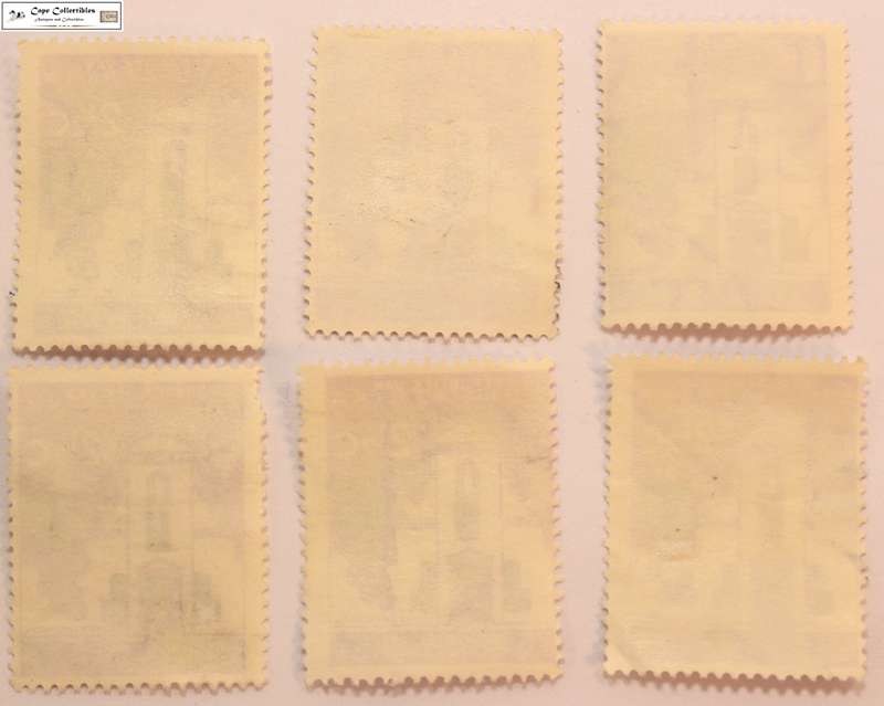 South Africa 6 x 2 1/2 Cent 1961 Groot Constantia Stamps (Scott 330)