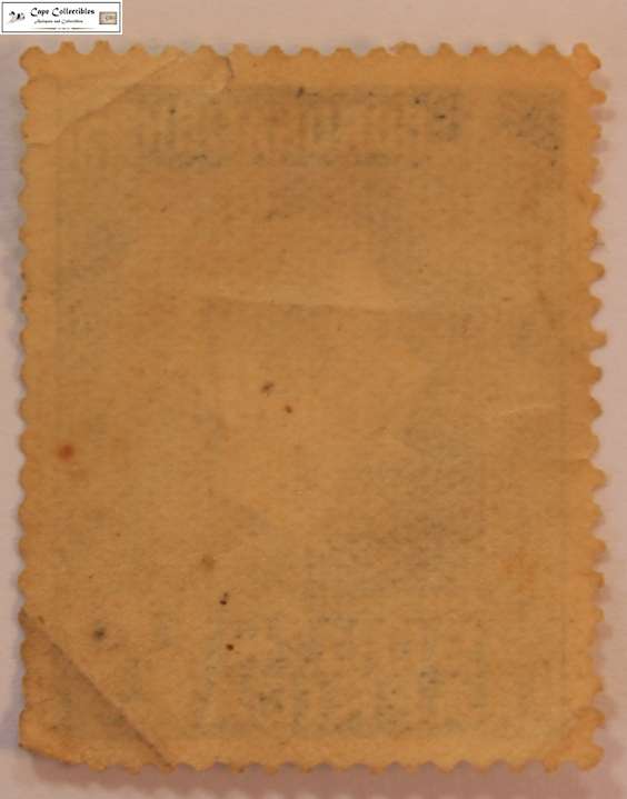 South Africa 1/2 Penny 1937 George VI Coronation Stamp (Scott 74)