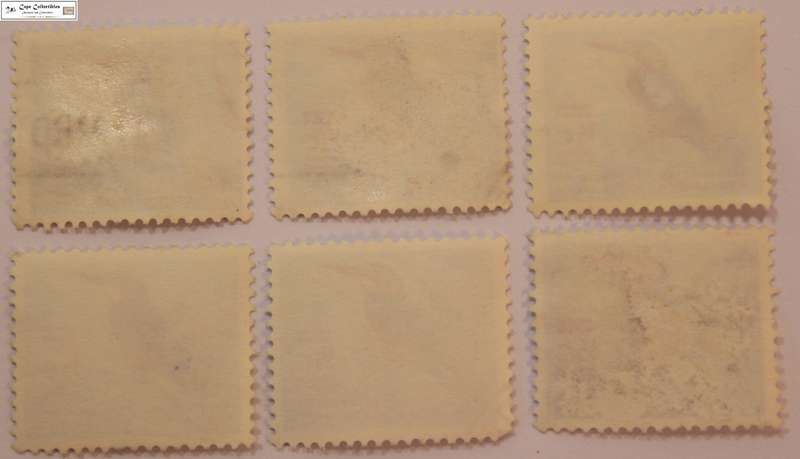 South Africa 6 x 1/2 Cent 1961 Natal Kingfisher Stamps (Scott 326)
