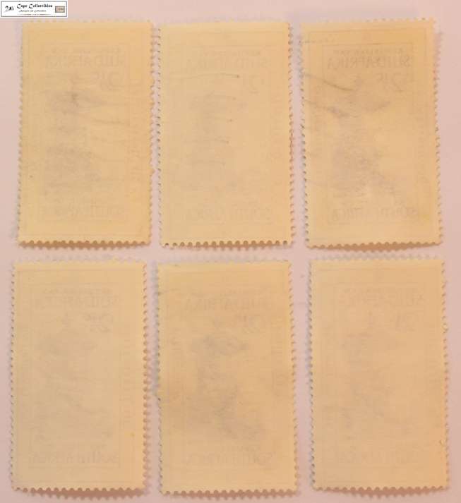 South Africa 6 x 2 1/2 Cent 1965 Dutch Reformed Church Stamp (Scott 308)