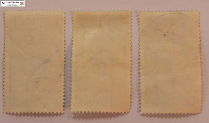 South Africa 3 x 2 1/2 Cents 50 Years SA Nursing Association Anniversary Stamps (Scott 304)