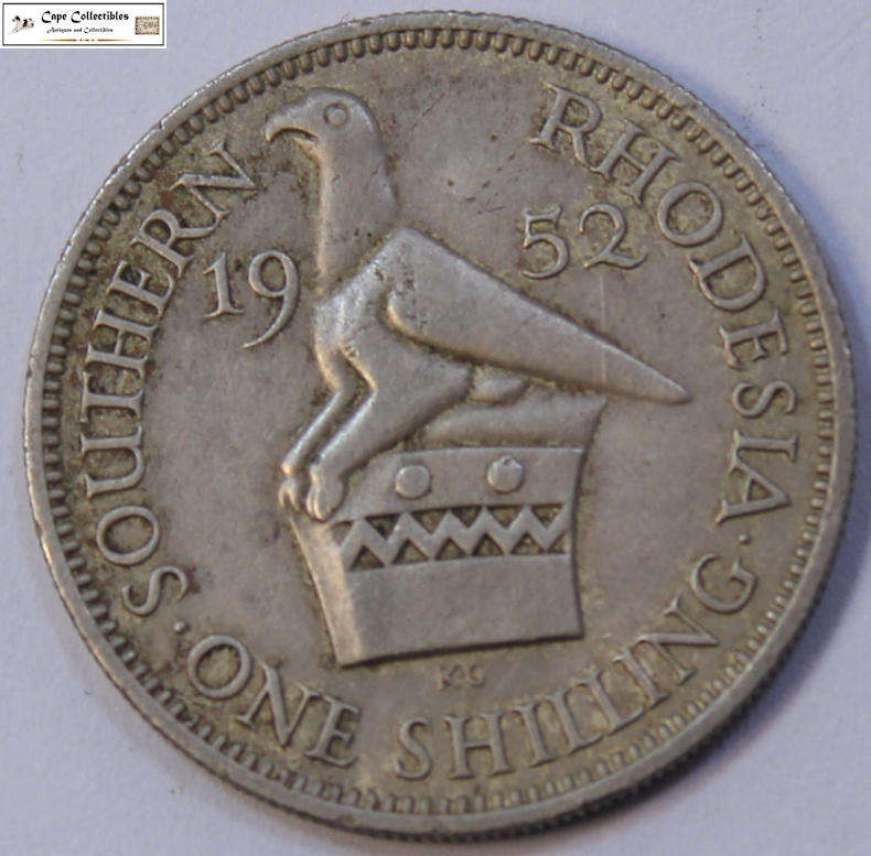 Southern Rhodesia 1 Shilling 1952 Coin Circulated