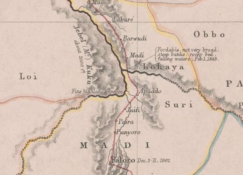 Zanzibar, Great Lakes and The Nile Map by Captain J H Speke 1857-1863 Digital Map Digital Download