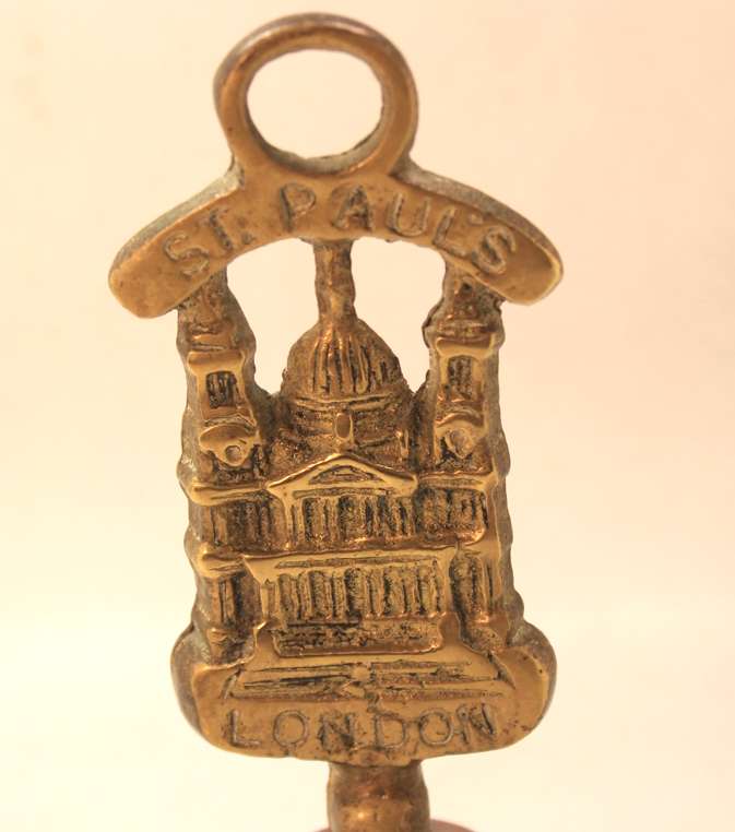 Vintage St. Paul's Cathedral Brass and Copper Bell