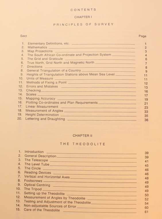 Survey Handbook Sixth Edition Survey Services Dept City Services Unit Softcover Book