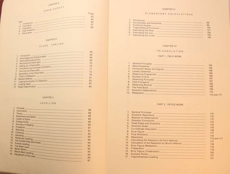 Survey Handbook Sixth Edition Survey Services Dept City Services Unit Softcover Book