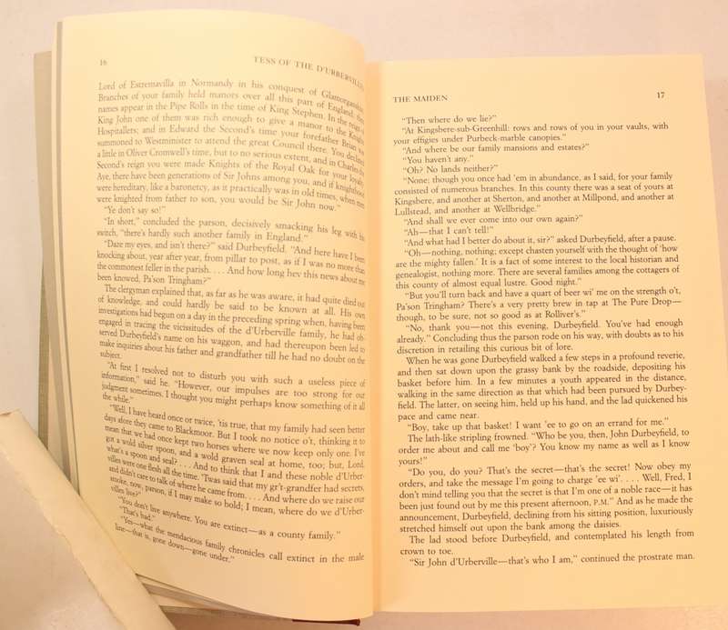 Tess Of The D'Urbervilles by Thomas Hardy Hardcover Book