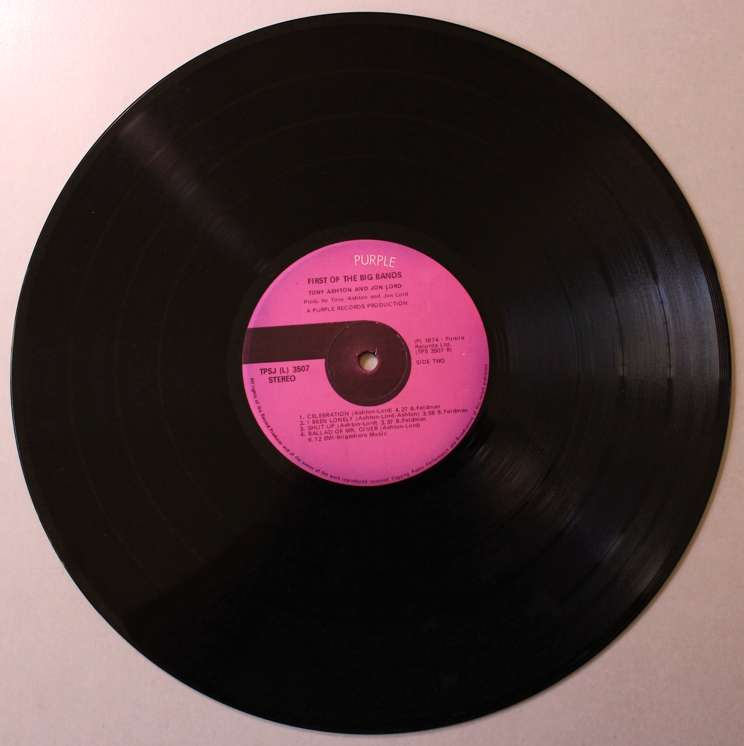 Tony Ashton & Jon Lord First Of The Big Bands Vinyl LP