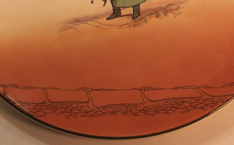 Vintage Royal Doulton Dickens Ware "Tony Weller" D6327 Charger Plate