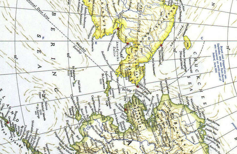 National Geographic Top Of The World 1949 Digital Maps Digital Download