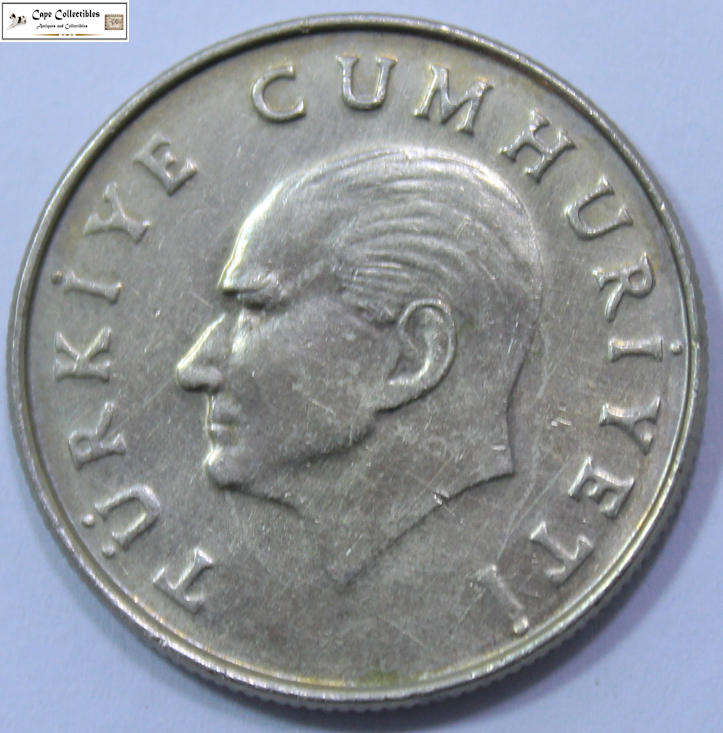 Turkiye 50 Lira 1985 Coin Circulated