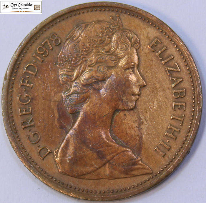 United Kingdom 2 New Pence 1978 Coin Circulated