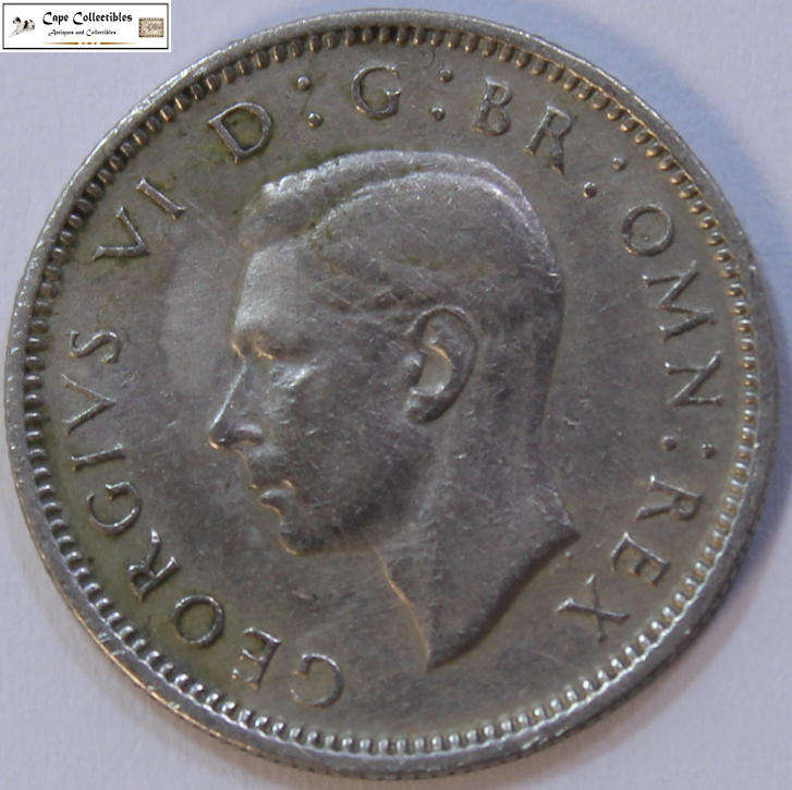 United Kingdom 6 Pence 1947 Coin Circulated