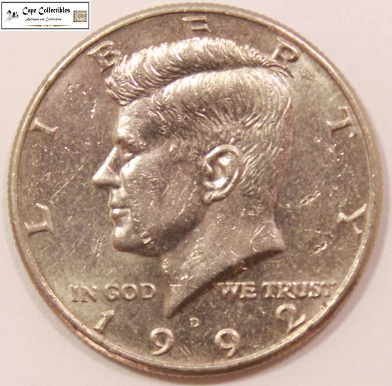 United States of America 1/2 Dollar 1992 Kennedy Coin Circulated