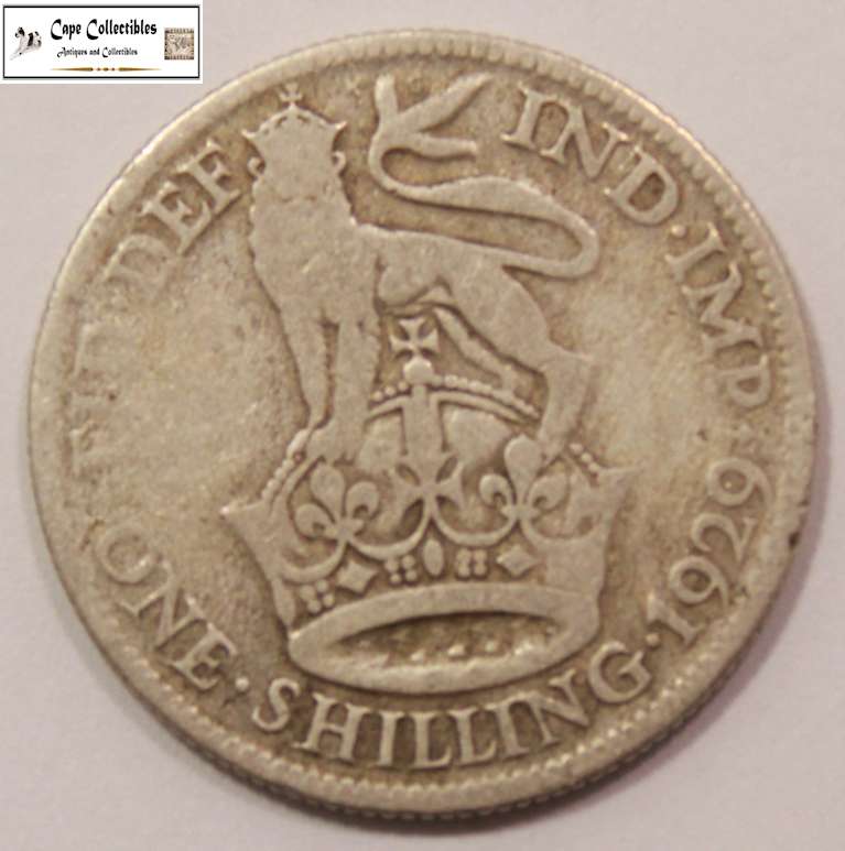 United Kingdom 1 Shilling 1929 Coin Circulated