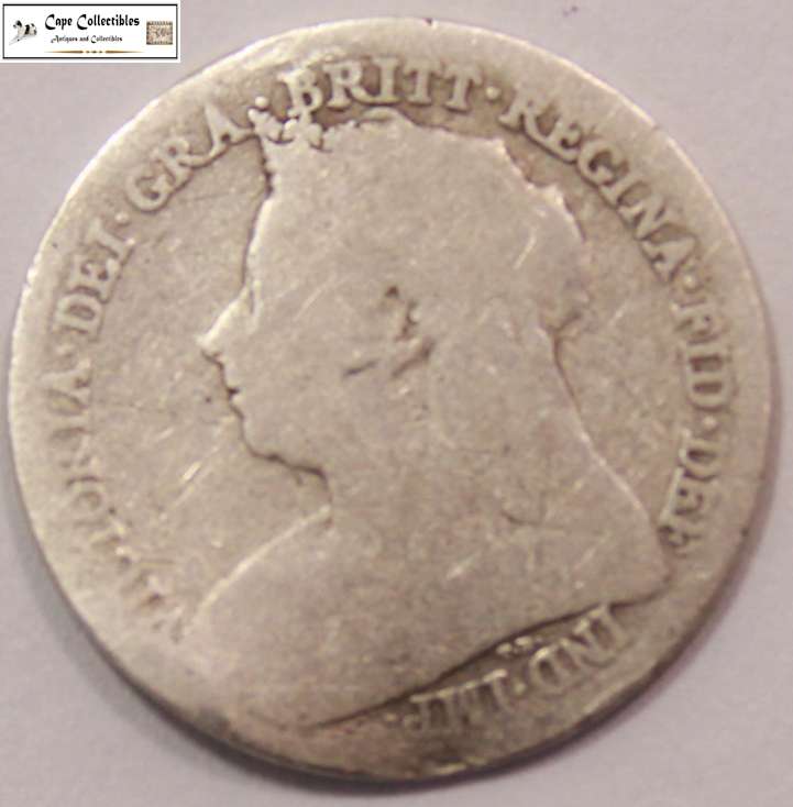 United Kingdom 3 Pence 1898 Coin Circulated