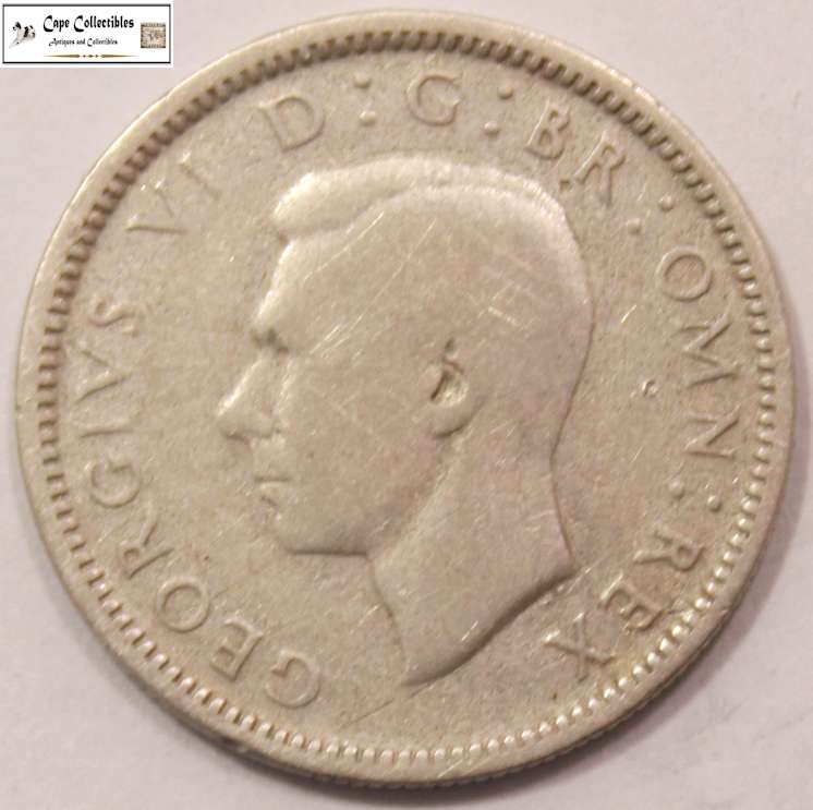 United Kingdom 6 Pence 1945 Coin Circulated