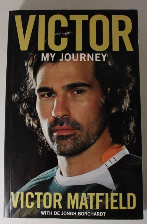 Victor My Journey Victor Matfield with Jongh Borchardt Softcover Book