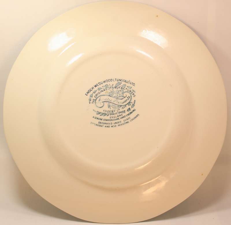 Enoch Wedgwood (Tunstall) Ltd "Asiatic Pheasants" Display Plate