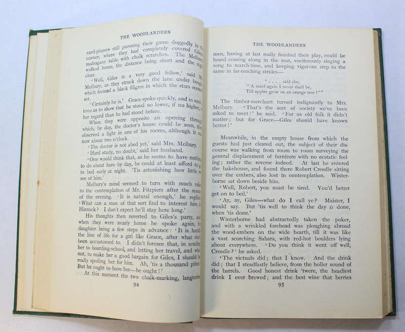 The Woodlanders by Thomas Hardy Hardcover Book