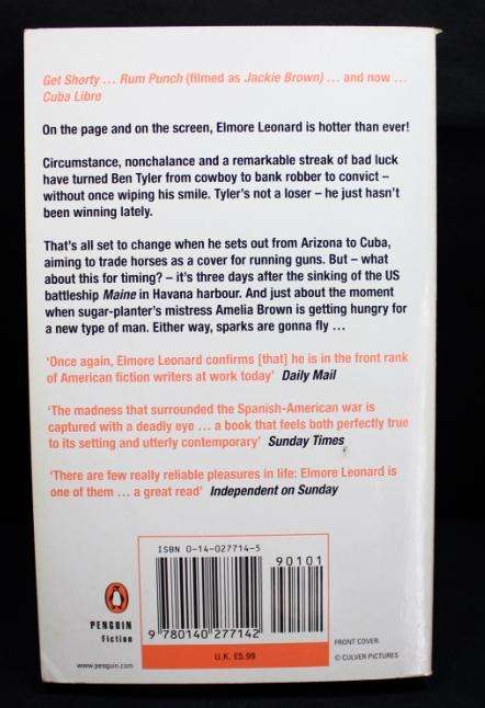 Cuba Libre by Elmore Leonard Softcover Book