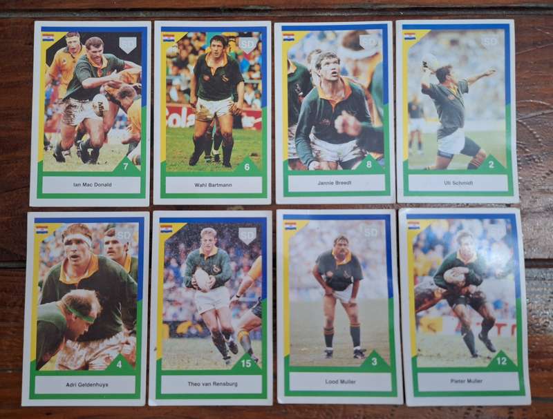 1992 Sports Deck Rugby Cards