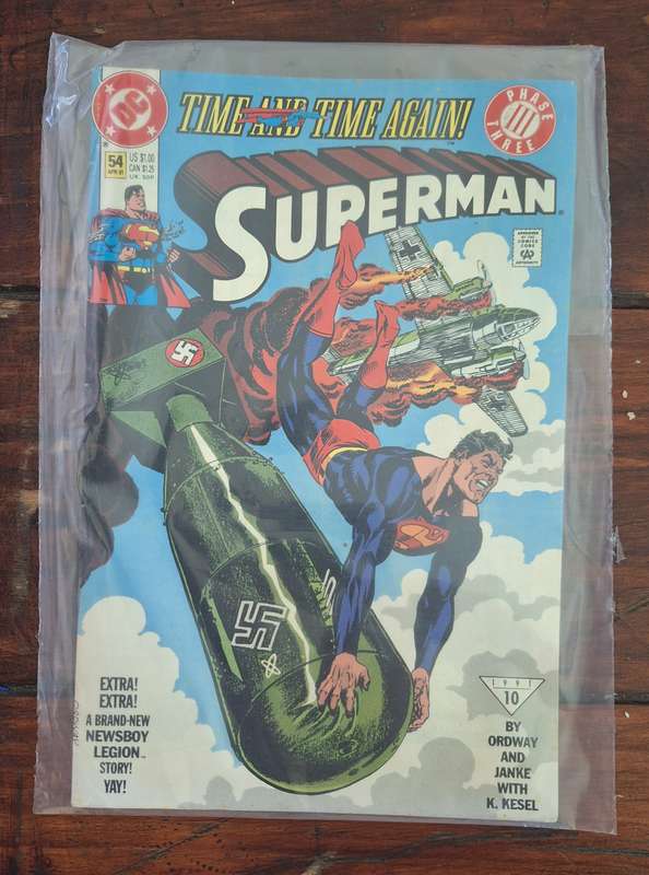 Vintage Superman Comic - #54 - April 1991