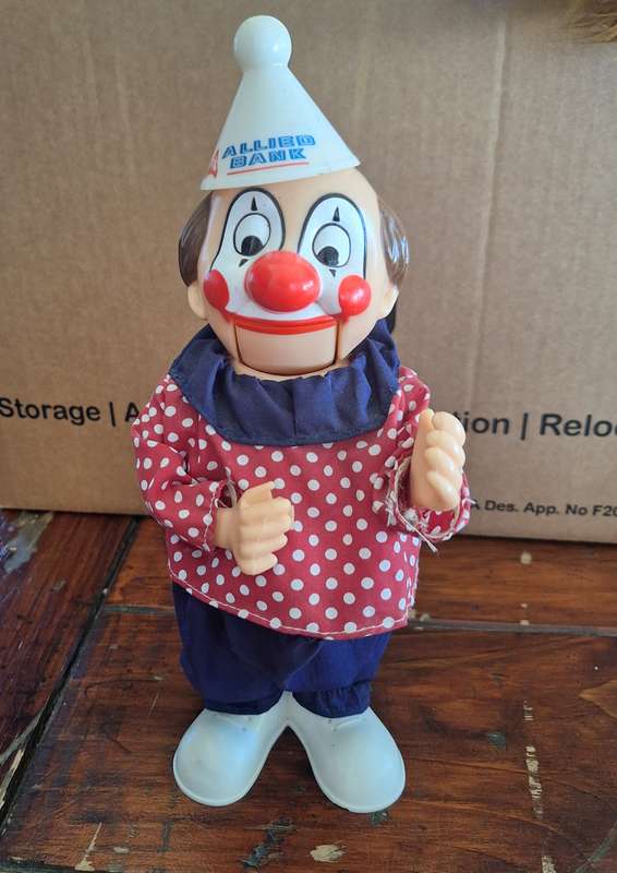 Allied Bank - Clown Savings Box