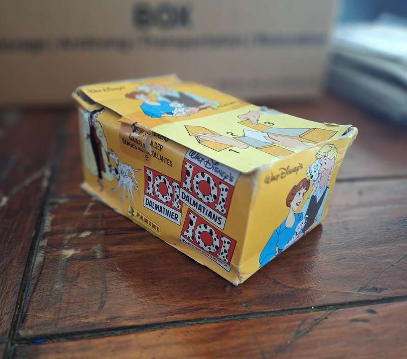 101 Dalmations Sticker Box with 100 packets of stickers