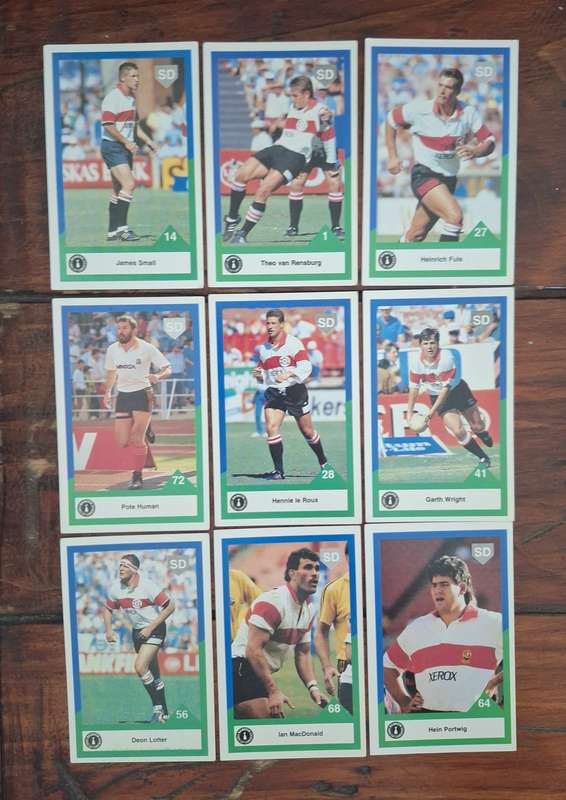 1992 Rugby Trading Cards