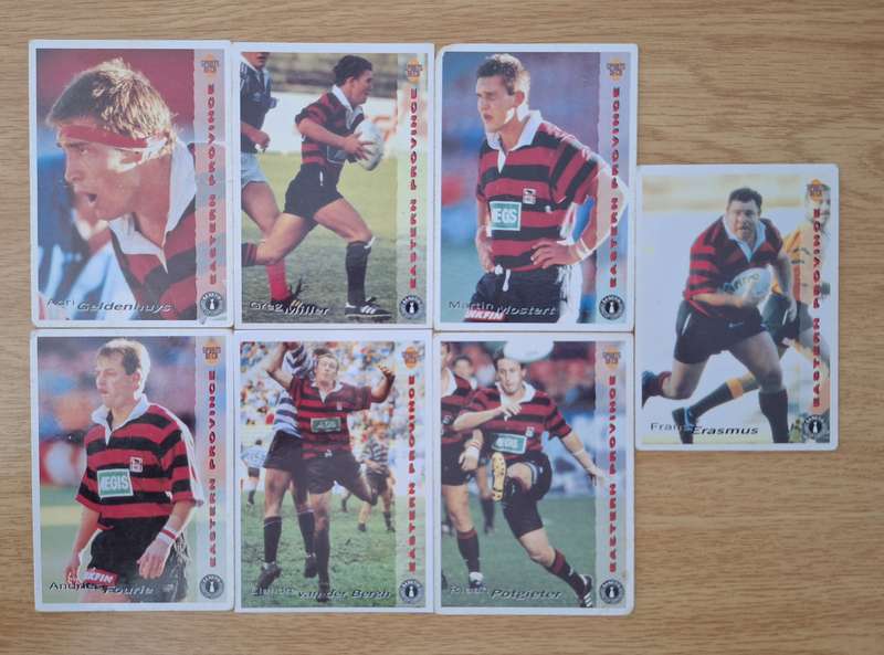 1994 Sportsdeck Currie Cup Rugby Trading Cards - Eastern Province