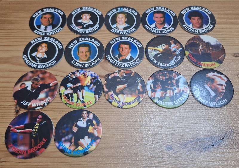 1995 Rugby World Cup SLAMA's - England and New Zealand