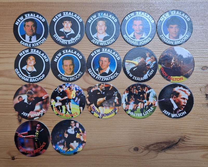 1995 Rugby World Cup SLAMA's - England and New Zealand