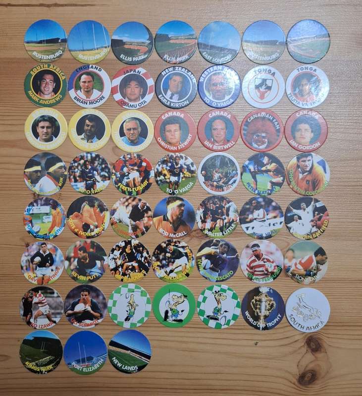 1995 Rugby World Cup SLAMA's - Various