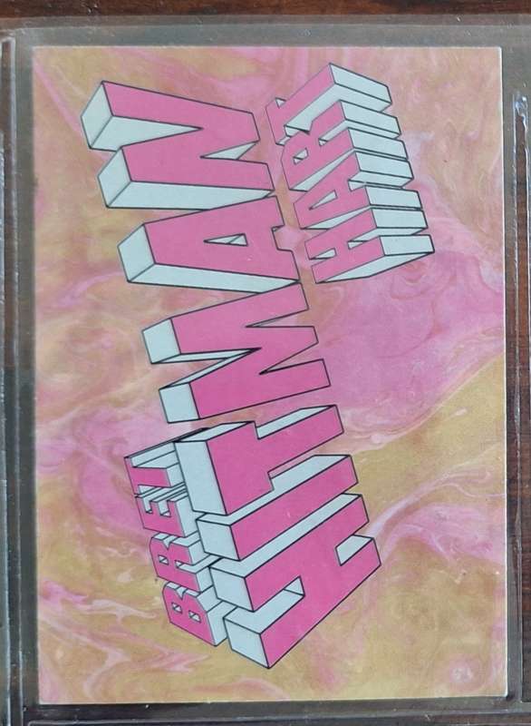 1995 WWF Wrestling Card from Panini - Bret Hart
