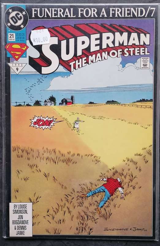Vintage Superman Comic - #21 - March 1993
