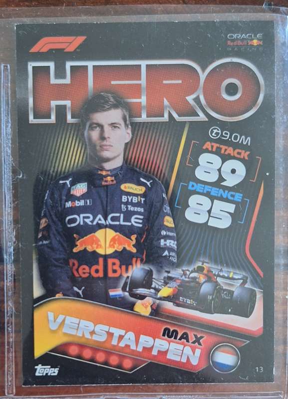 TOPPS F1 - Max Verstappen Base Trading Card