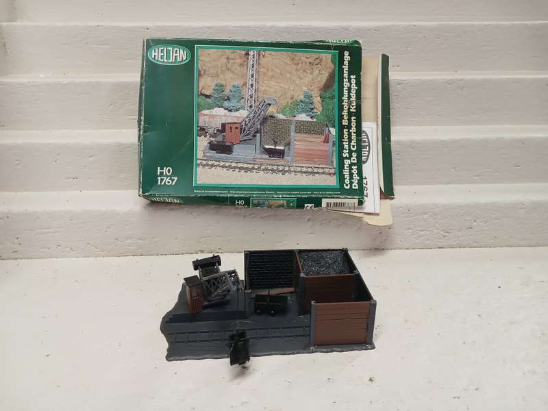 HO SCALE - HELJAN COALING STATION - BOXED