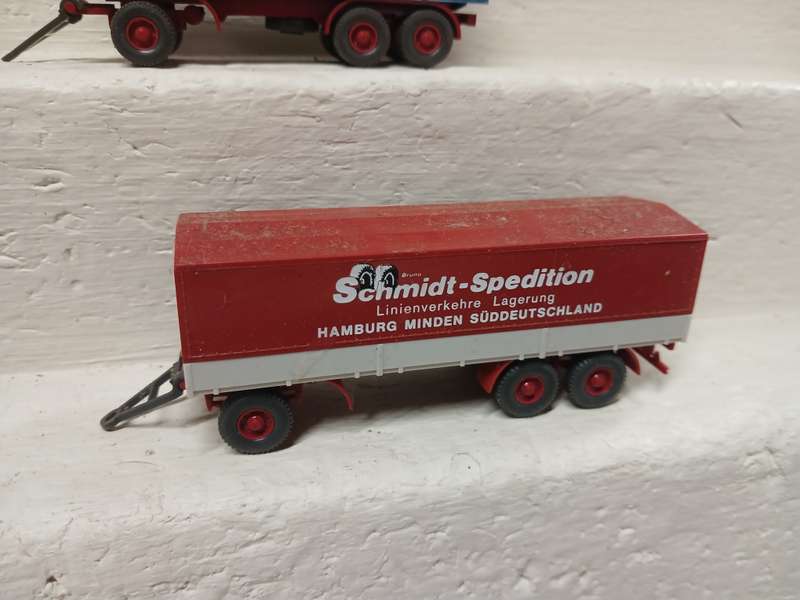 HO SCALE - WIKING - ROAD TRAILERS - X5