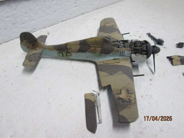 1:48 DIE CAST MILITARY AEROPLANE - CASADIO - FOCKE WULF 190 F8 - BOXED