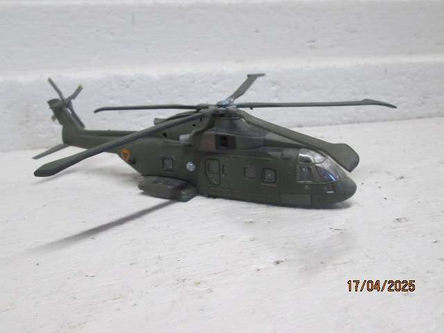 DIE CAST MILITARY HELICOPTER  - AUGUSTA WESTLAND