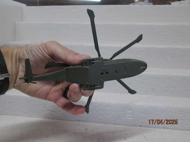 DIE CAST MILITARY HELICOPTER  - AUGUSTA WESTLAND