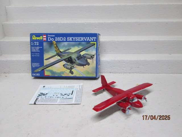 1:72 SCALE - REVELL - MILITARY AEROPLANE - DO 28D2 SKYSERVANT - BOXED