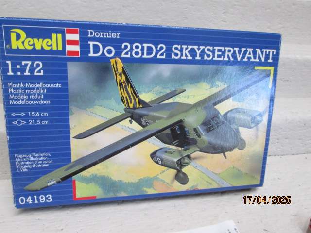 1:72 SCALE - REVELL - MILITARY AEROPLANE - DO 28D2 SKYSERVANT - BOXED